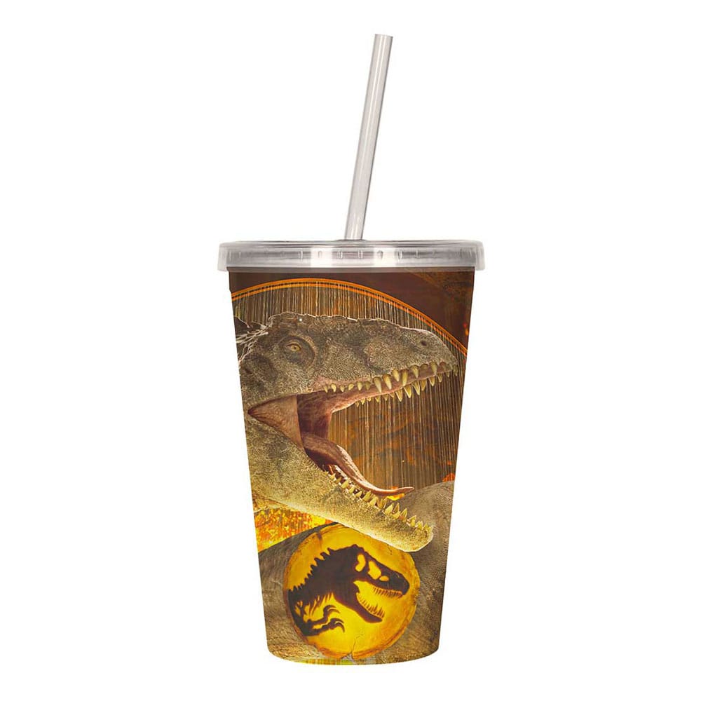 Jurassic World 3D Cup & Straw Dominion Kitchen- and Tableware