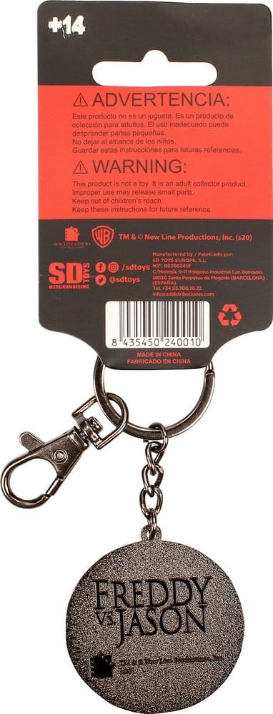 Freddy vs. Jason Lenticular Keychain 18 cm