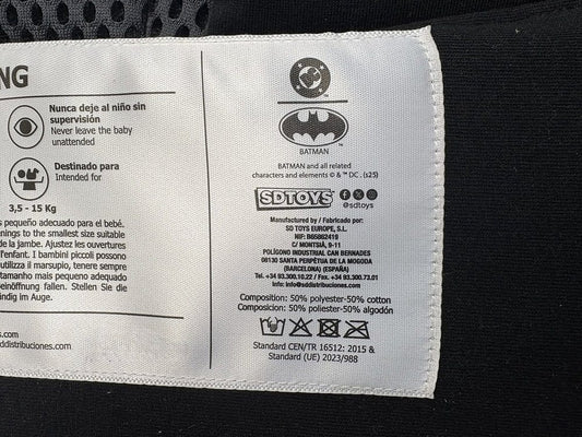 Batman Hero Carrier Baby Carrier DC Universe 27 cm