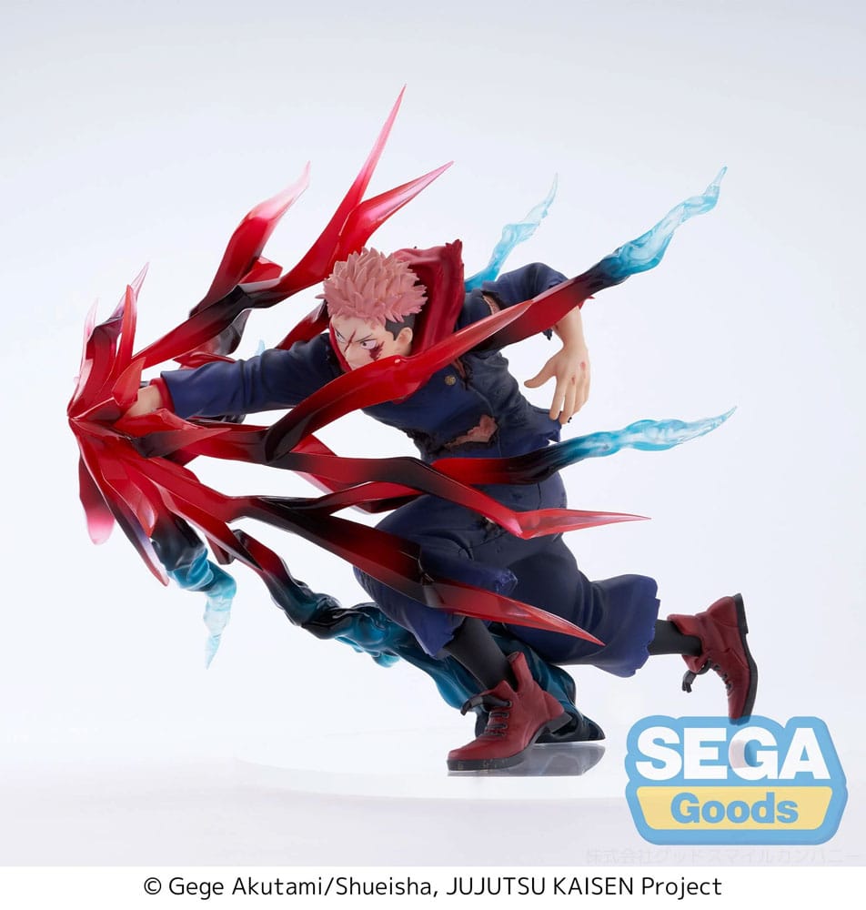 Jujutsu Kaisen Luminasta PVC Statue Yuji Itadori Black Flash 16 cm Statues