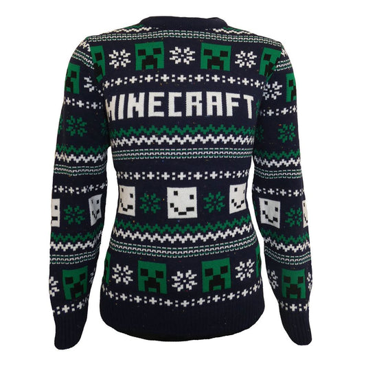 Minecraft Sweatshirt Christmas Jumper Pattern Size S