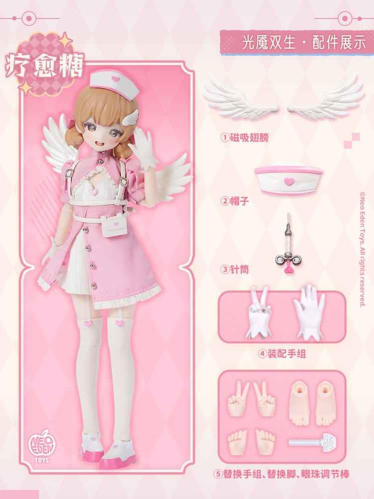 Original Character Collectible Figures Angel & Demon MJD Doll Blind Box 22 cm Assortment (6)