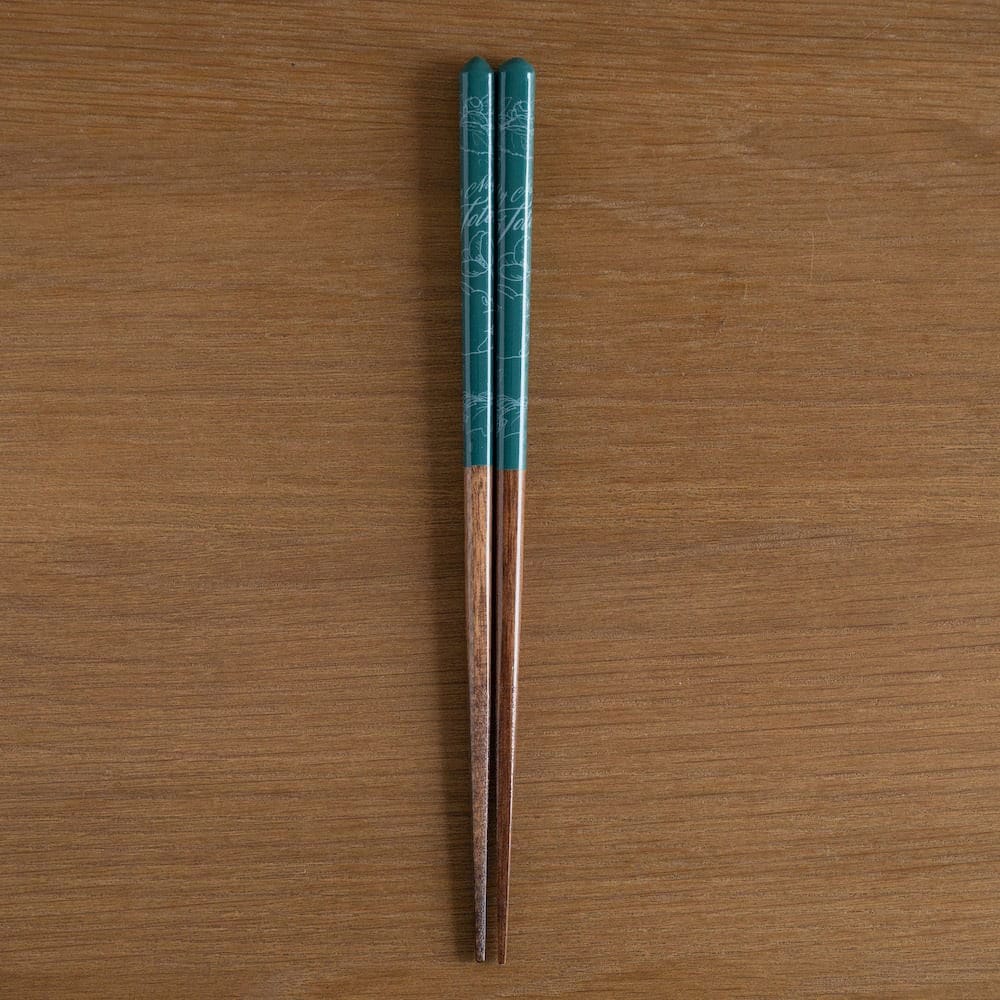 Studio Ghibli lacquered Chopsticks sketches My Neighbor Totoro deep green 21 cm Skater