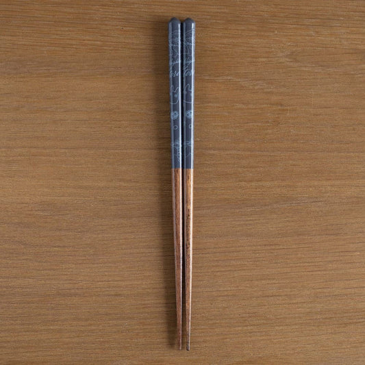 Studio Ghibli lacquered Chopsticks sketches My Neighbor Totoro dark blue 21 cm