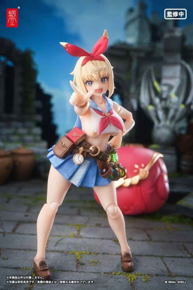 Original Character Action Figure 1/12 RPGEX-06 Adventurer Snail 15 cm