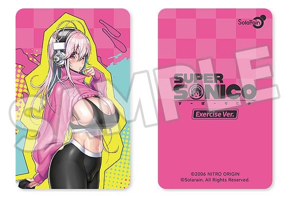 Super Sonico PVC Figure 1/6 Exercise Ver. 27 cm