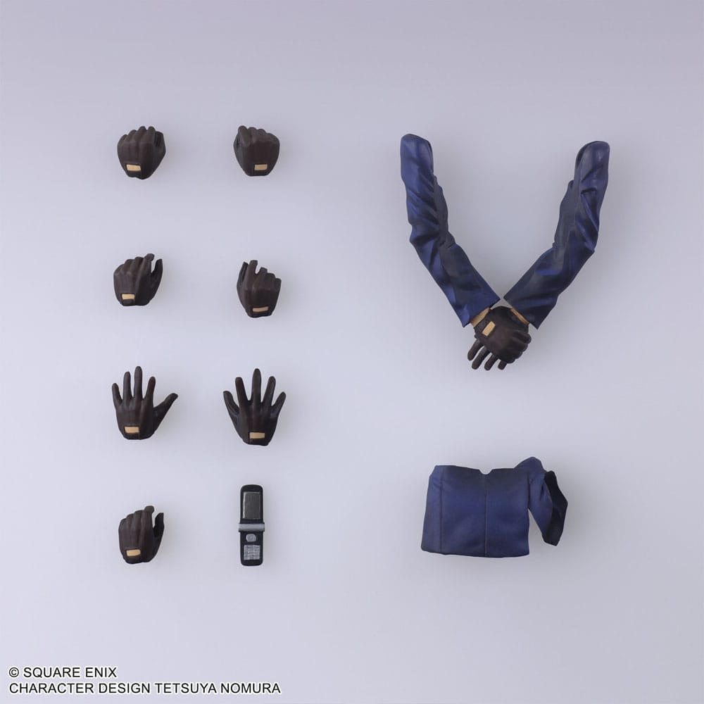 Final Fantasy VII Bring Arts Action Figure Tseng 15 cm Action figures