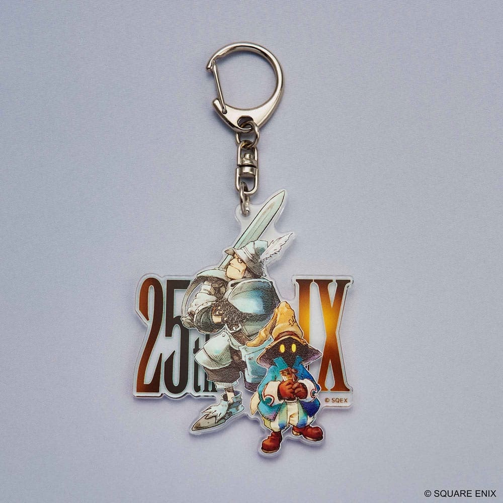 Final Fantasy IX Acrylic Keychain 25th Anniversary Vivi & Steiner Keyrings