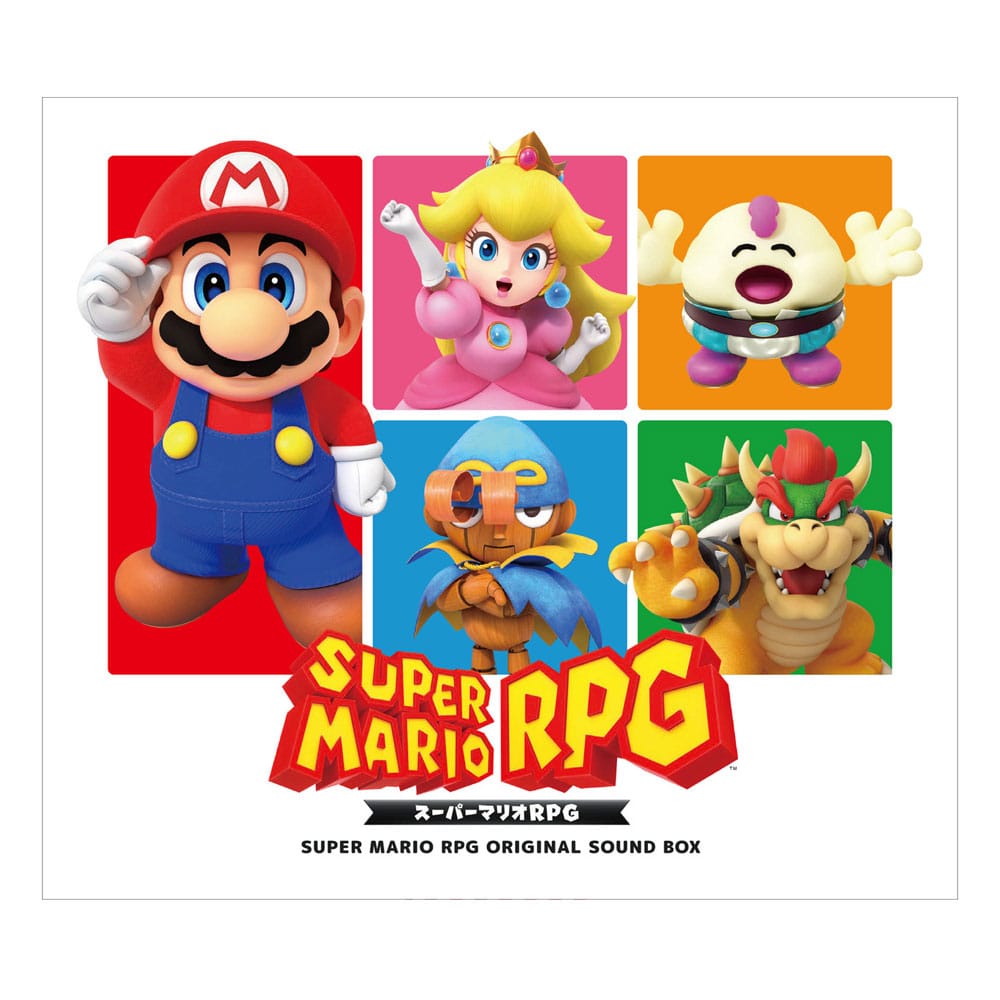 Super Mario RPG (Switch Version) Original Soundtrack 4xCD Deluxe Box Set Audio (Vinyl & CD)
