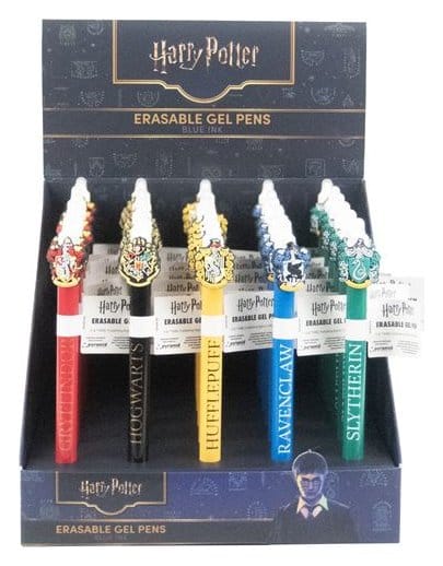 Harry Potter Erasable Gel Pen Houses Display (30) Pyramid International