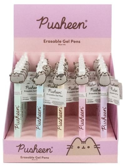 Pusheen Erasable Gel Pen Core Display (30) Pyramid International