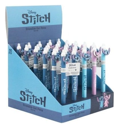 Lilo & Stitch Erasable Gel Pen Core Blue Display (30) Pyramid International