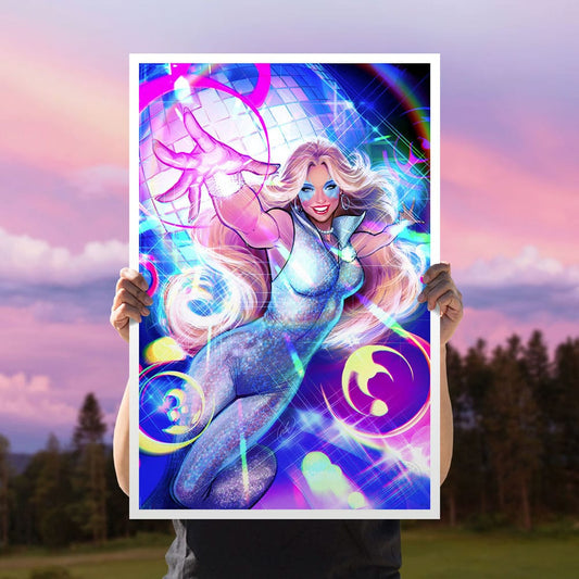 Marvel Art Print Dazzler 41 x 61 cm - unframed