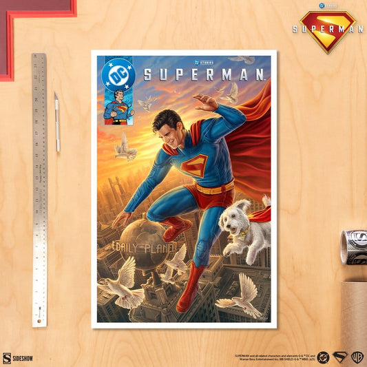 Superman (2025) DC Comics Art Print Superman: A Symbol of Hope 41 x 61 cm - unframed Sideshow Collectibles