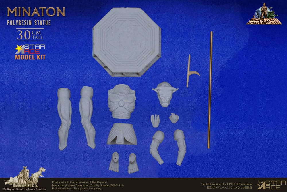 Ray Harryhausen´s Resin Model Kit Minaton 30 cm Statues
