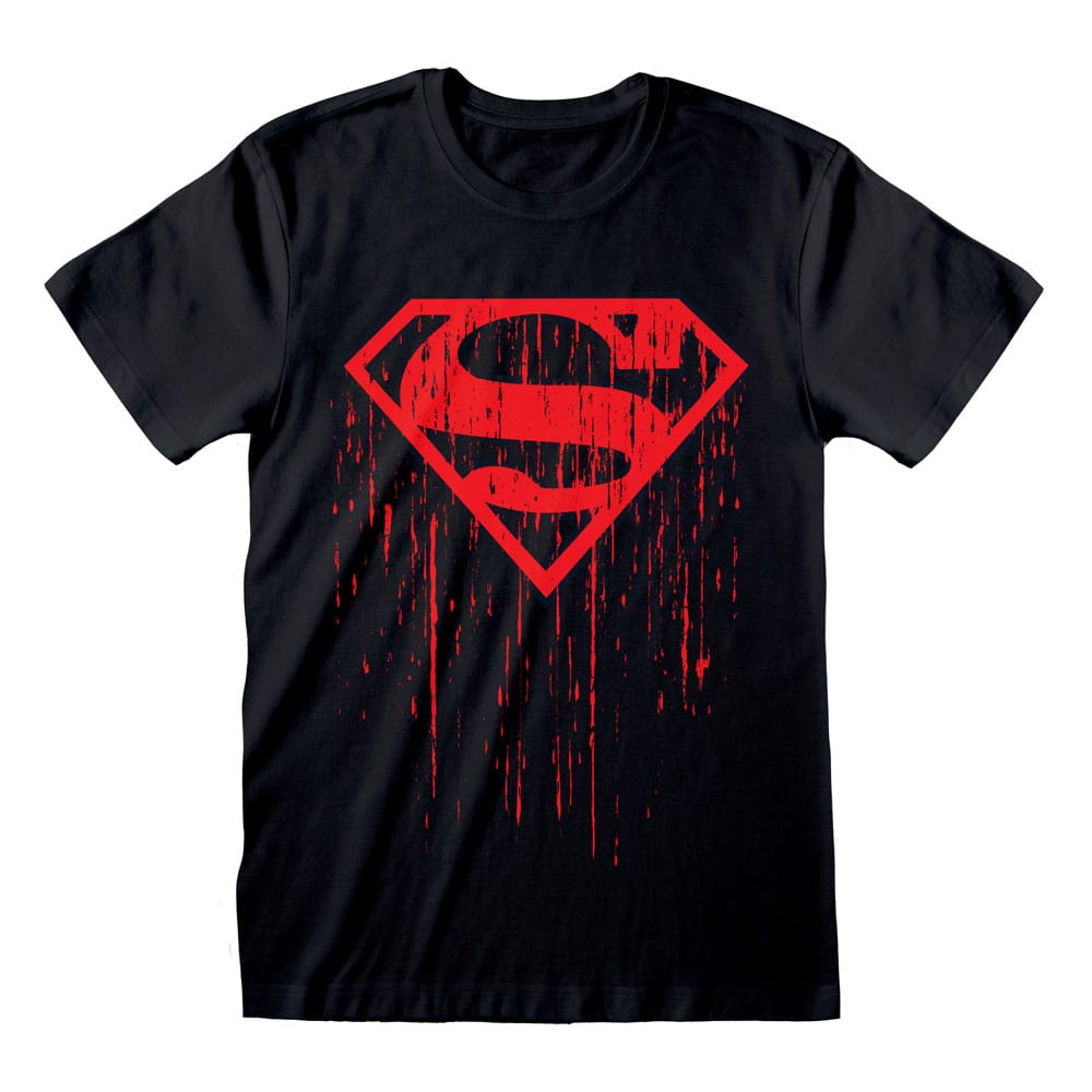 Superman T-Shirt Dripping Symbol Size XL