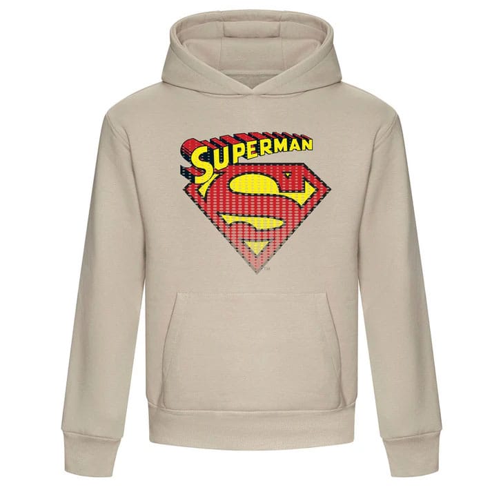 DC Comics Hooded Sweater Superman Classic Logo Size L Sweaters