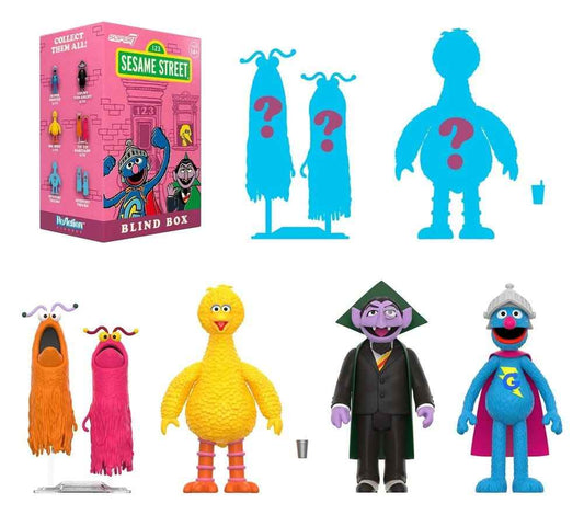 Sesame Street Action Figure Blind Box Wave 2 Display (12)