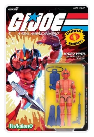 GI Joe ReAction+ Action Figure Wave 07 Hydro Viper (Comic) 10 cm Super7