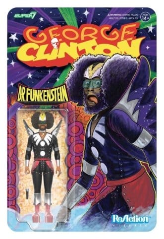 George Clinton ReAction Action Figure Wave 01 George Clinton Dr. Funkenstein