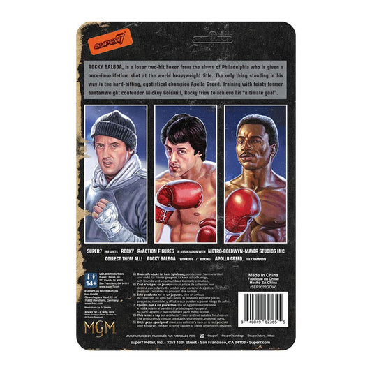 Rocky ReAction Action Figure Rocky Balboa 10 cm