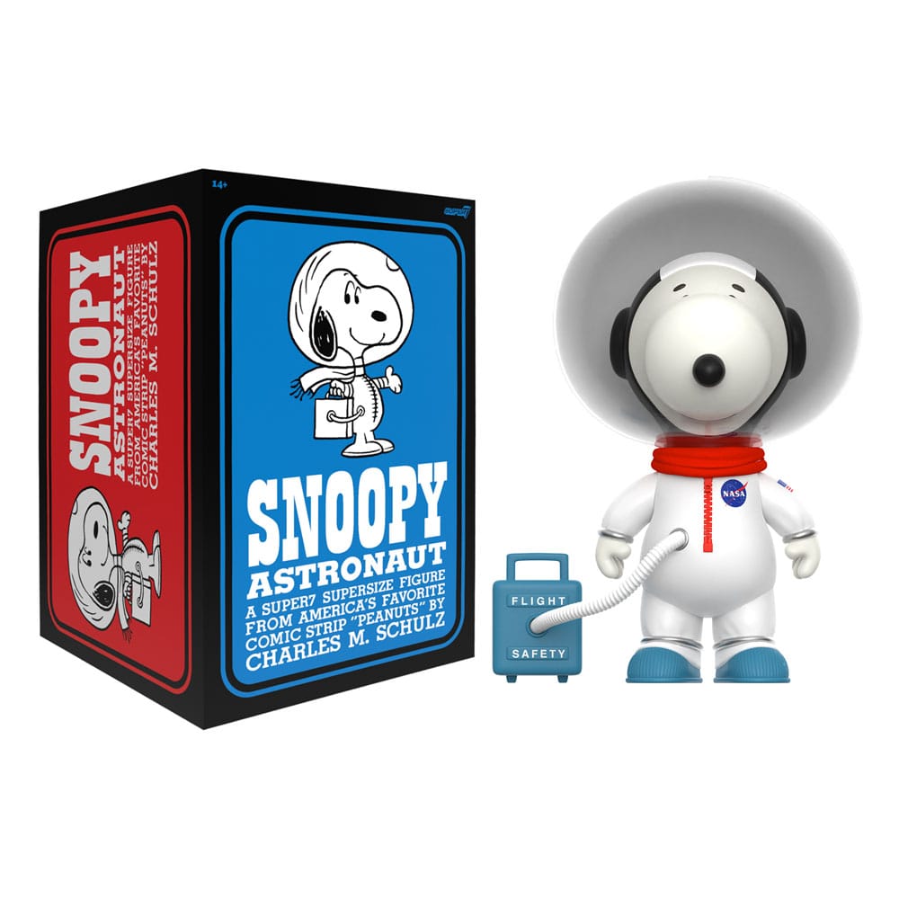 Peanuts Supersize Vinyl Action Figure Snoopy White Spacesuit 30 cm Super7