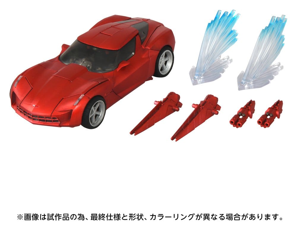 Transformers: Revenge of the Fallen Masterpiece Movie Next Action Figure MPMN-02 Sideswipe G1 Red 15 cm Takara Tomy