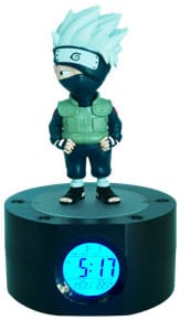 Naruto Shippuden Alarm Clock with Light Kakashi 18 cm Clocks & Watches