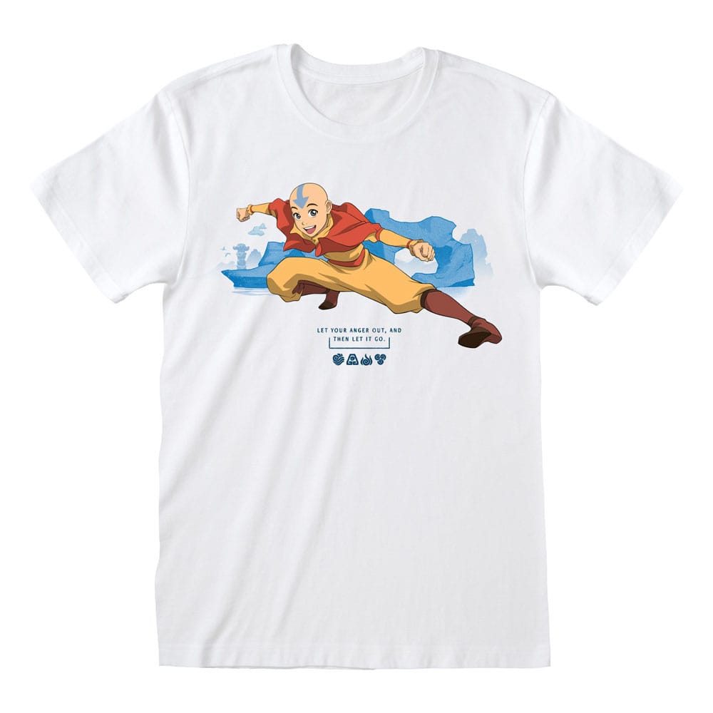 Avatar The Last Airbender T-Shirt Aang Heroes Inc