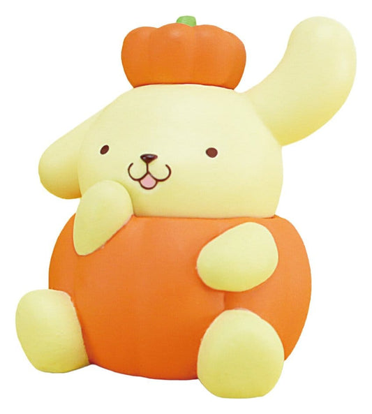 Sanrio Twinchees Mini Figures Pompompurin My Fav Color 5 cm Blind Pack Display (24) Takara Tomy