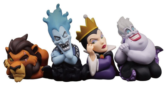 Disney Villains Twinchees Mini Figures Lil' Sleepers 5 cm Blind Pack Display (24) Takara Tomy