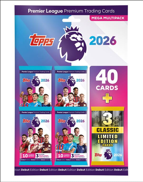 Premier League 2025/26 TCG Mega Multipack Trading cards