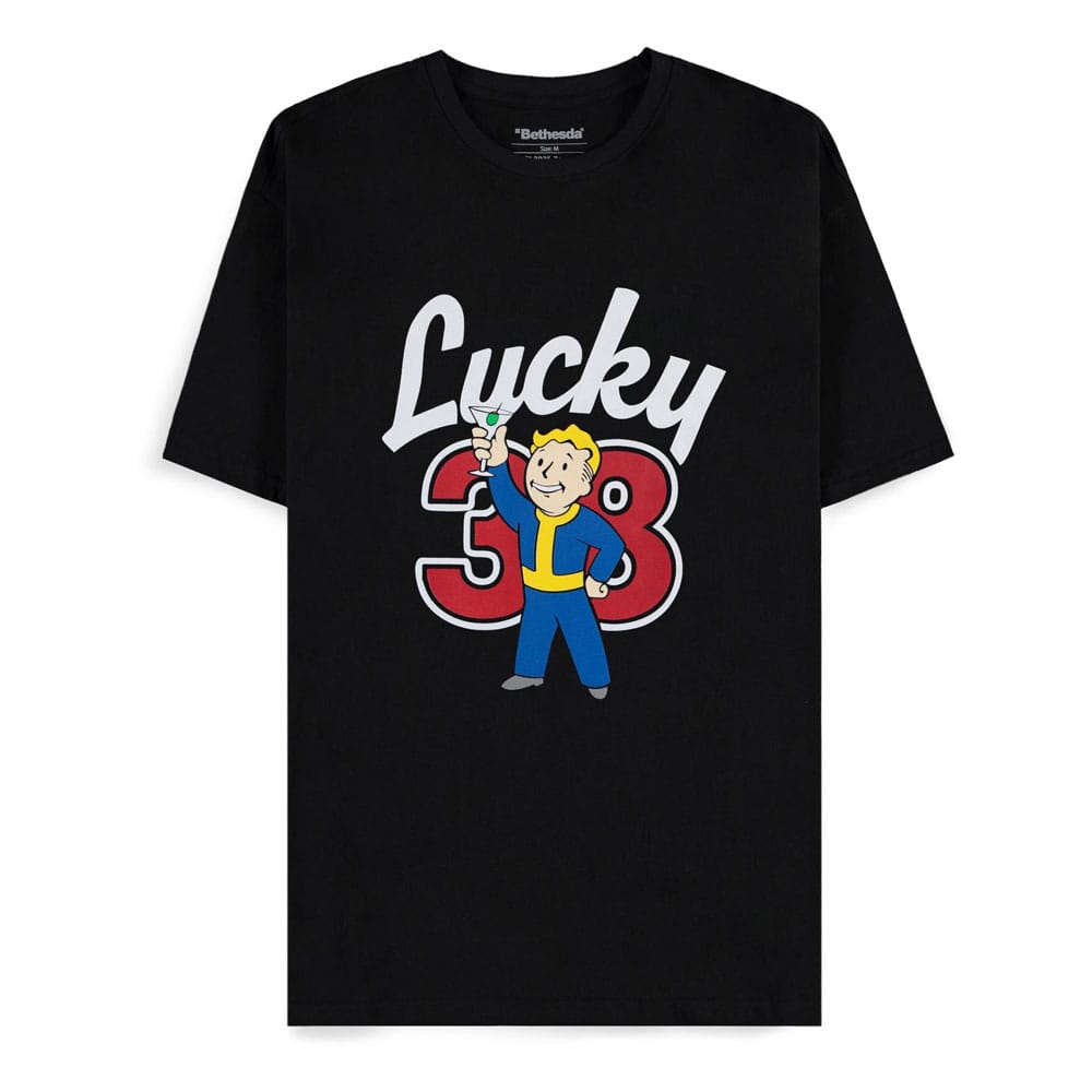 Fallout T-Shirt Lucky 38 Cocktail Size S
