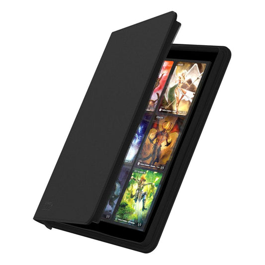 Ultimate Guard Zipfolio 360 18-Pocket Xenoskin - Black Ultimate Guard