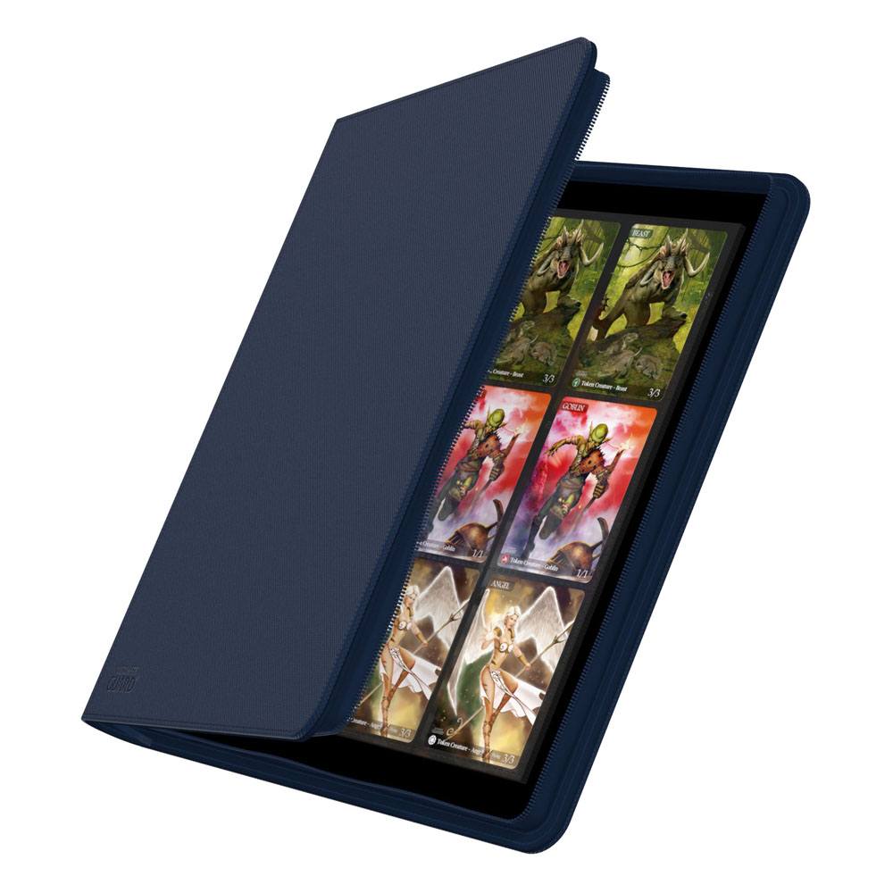 Ultimate Guard Zipfolio 480 24-Pocket Xenoskin - Blue Ultimate Guard