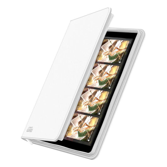 Ultimate Guard Zipfolio 320 16-Pocket Xenoskin - White Ultimate Guard