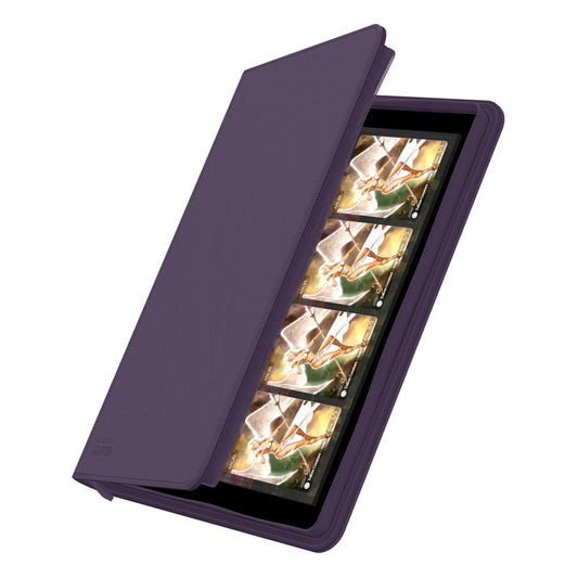 Ultimate Guard Zipfolio 320 16-Pocket Xenoskin - Purple Ultimate Guard