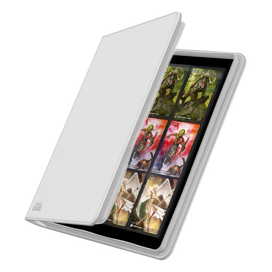 Ultimate Guard Zipfolio 480 24-Pocket Xenoskin - White Ultimate Guard