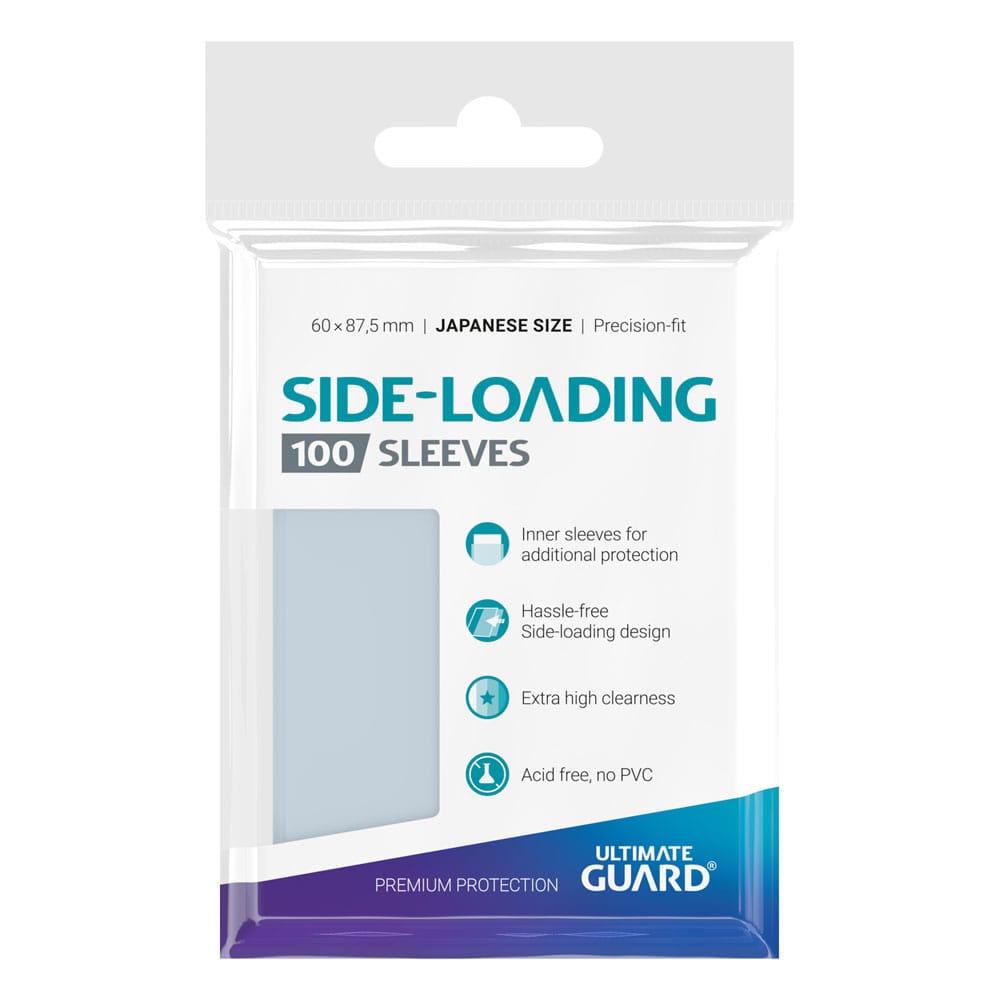 Ultimate Guard Precise-Fit Sleeves Japanese Size (100) - Side-Loading Ultimate Guard
