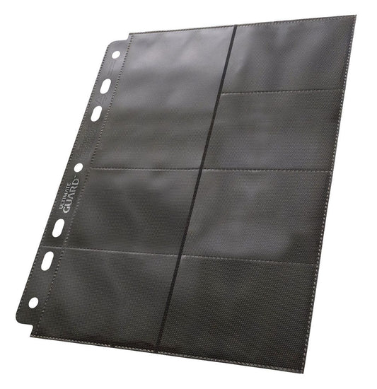 Ultimate Guard 14-Pocket Supreme Compact Pages Standard + Mini American (10) - Black Ultimate Guard