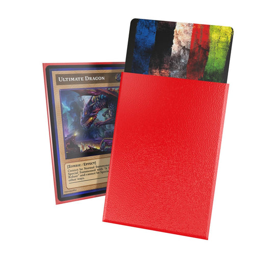Ultimate Guard Cortex Sleeves Matte Japanese Size (60) - Red Ultimate Guard