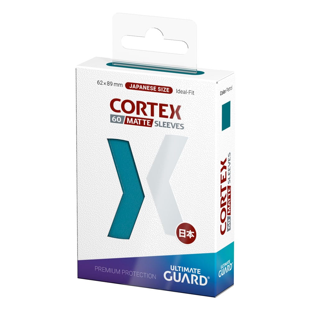 Ultimate Guard Cortex Sleeves Matte Japanese Size (60) - Petrol Ultimate Guard