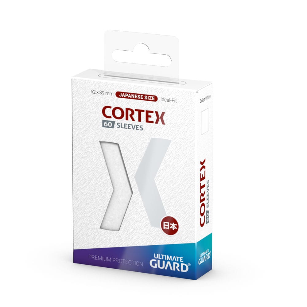 Ultimate Guard Cortex Sleeves Japanese Size (60) - White Ultimate Guard