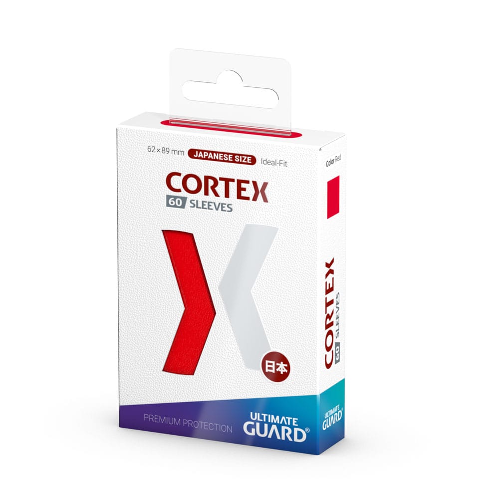 Ultimate Guard Cortex Sleeves Japanese Size (60) - Red Ultimate Guard