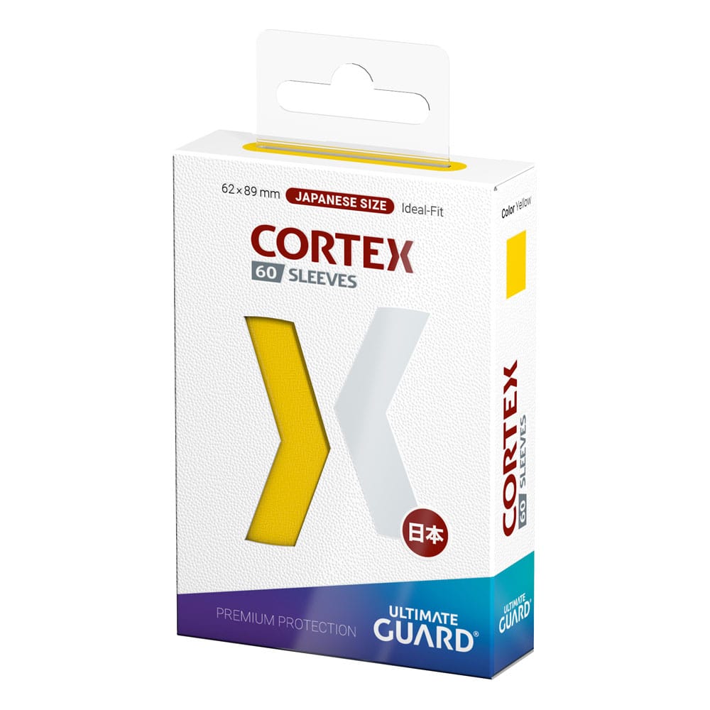 Ultimate Guard Cortex Sleeves Japanese Size (60) - Yellow Ultimate Guard