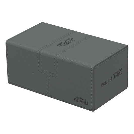 Ultimate Guard Twin Flip'n'Tray 200+ Xenoskin - Grey Ultimate Guard