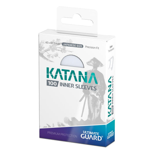 Ultimate Guard Katana Inner Sleeves Japanese Size (100) Ultimate Guard