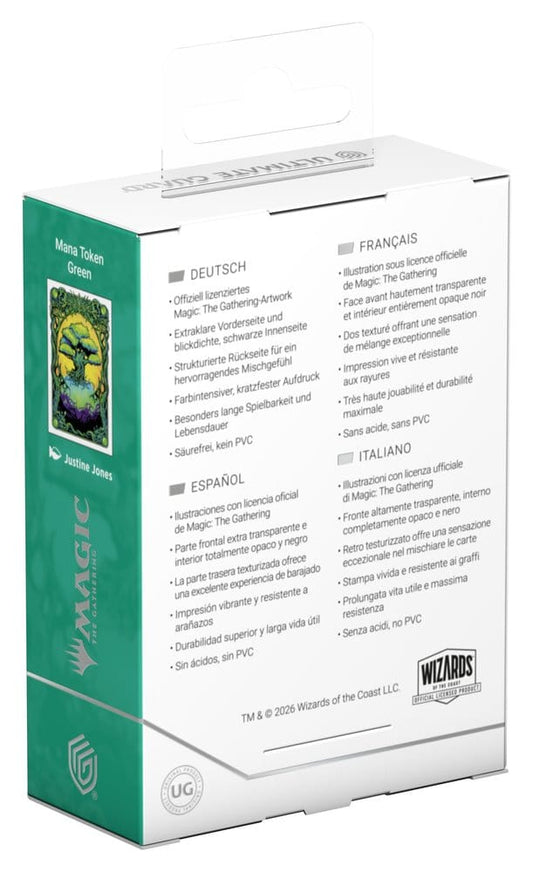 Ultimate Guard Art Sleeves Magic: The Gathering "Mana Token" - Forest