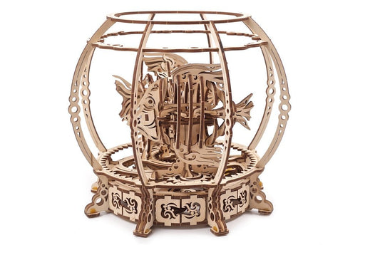 Ugears 3D Wooden Puzzle Mechanical Aquarium