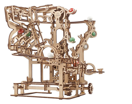 Ugears 3D Wooden Puzzle Marble Run Chain Hoist